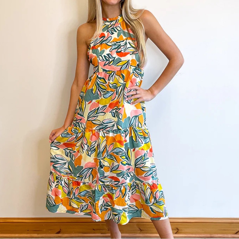 Tropical Paradise Dress size Medium